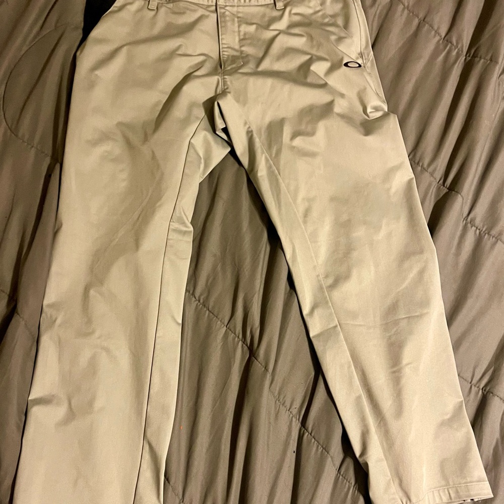 Oakley Tan Chinos Classic Cotton Twill 38x32